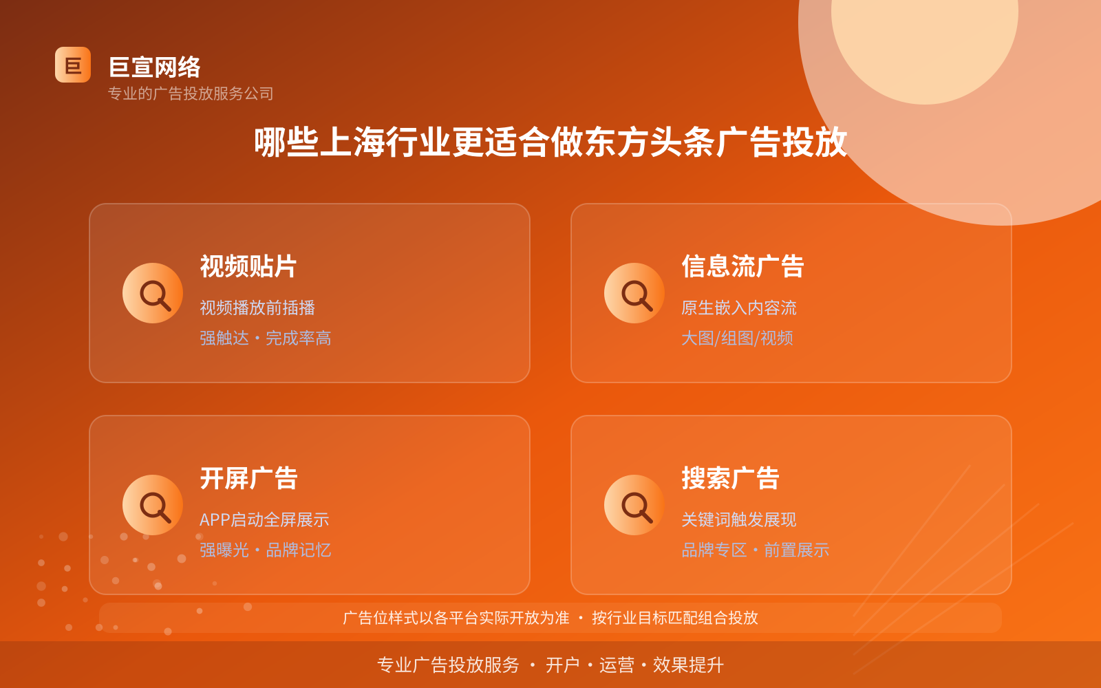哪些上海行业更适合做东方头条广告投放(投放方式对比) 哪些上海行业更适合做东方头条广告投放(投放方式对比)